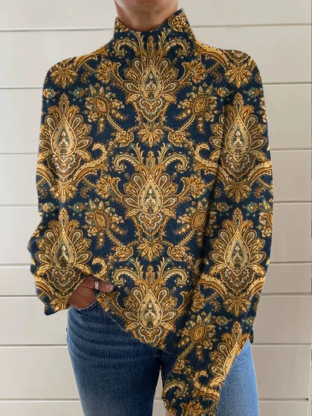 IVY | DAMEN-VINTAGE WUNDERSCHÖNES BLUMENDESIGN