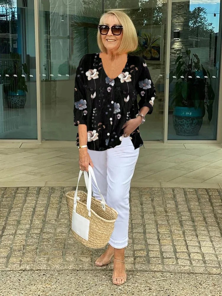FRANCES | ELEGANTE BLUMENBLUSE