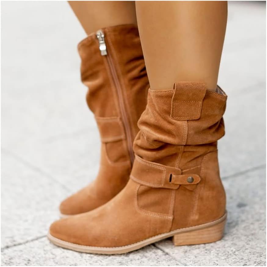 DAISY | ELEGANTE KNEE-HIGH-STIEFEL AUS WILDLEDER