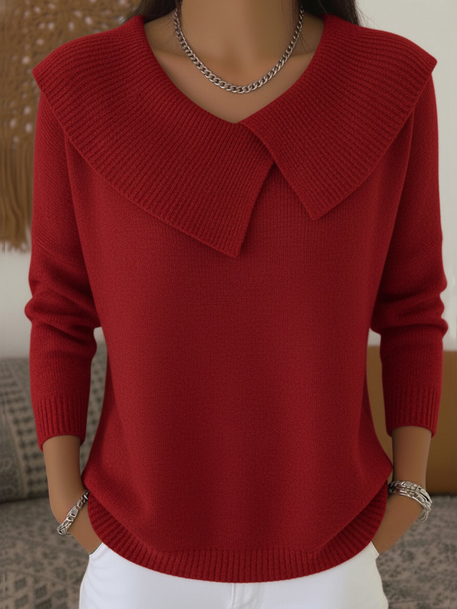 SUNNORA | WARMER PULLOVER MIT WEICHEM KRAGEN