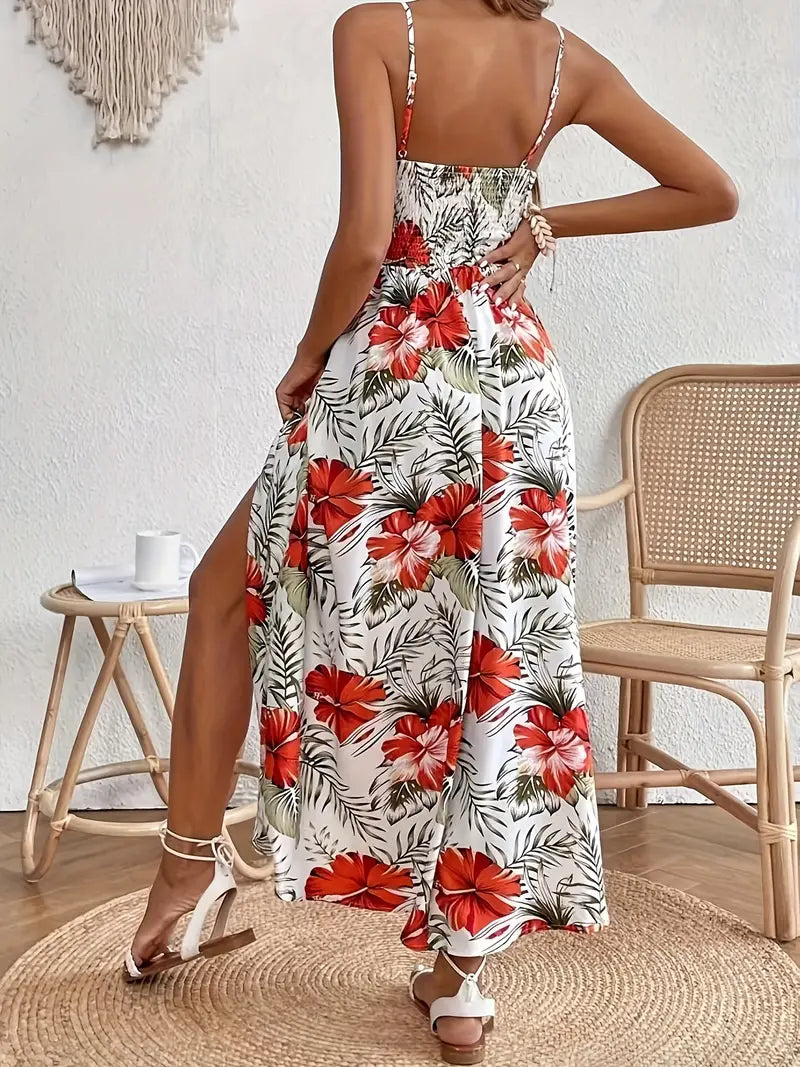 INGRID | SOMMERKLEID MIT BLUMENPRINT