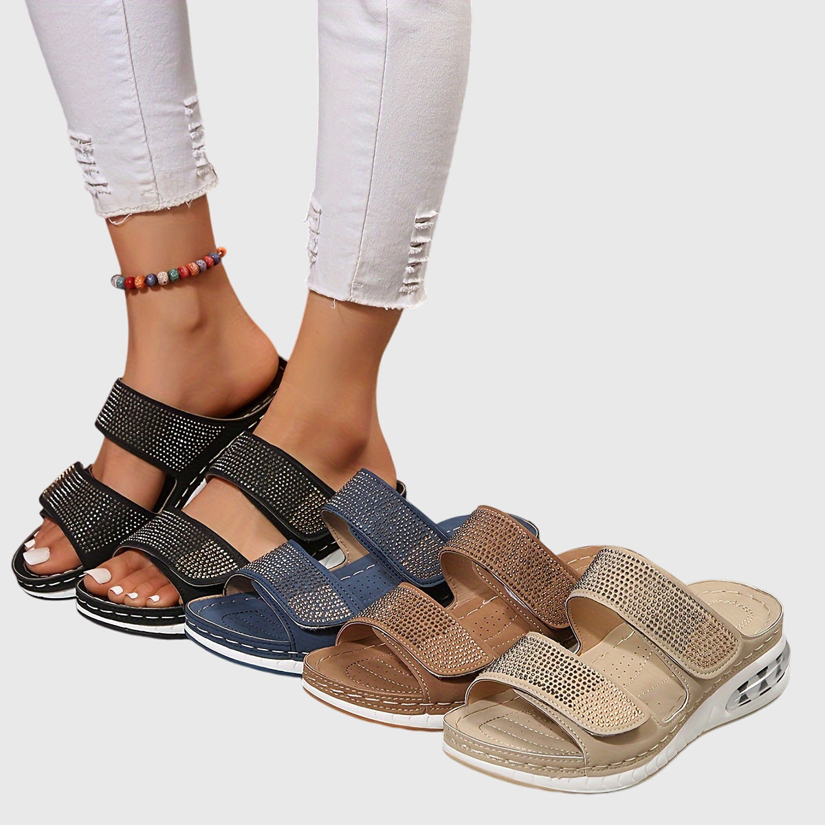 ENSLEY | ORTHOPÄDISCHE KOMFORT-SANDALE