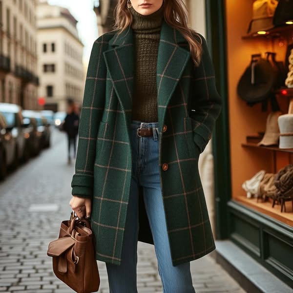 MARGOT TWEED-MANTEL | MÜHELOSE ELEGANZ FÜR JEDEN ANLASS