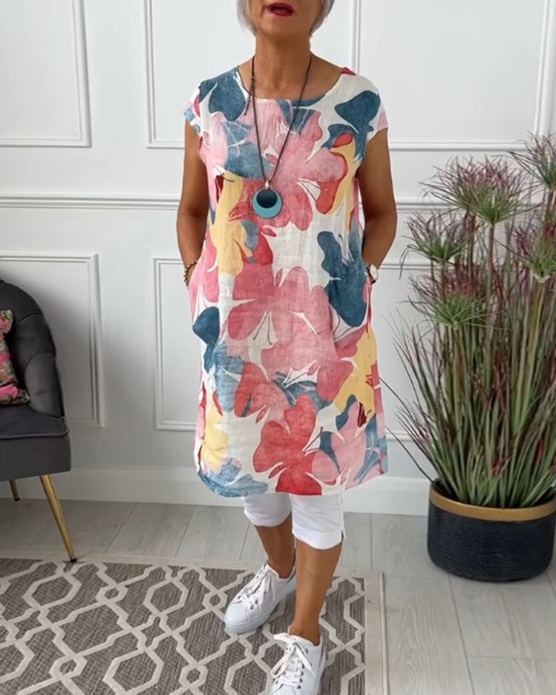 ANDREA | LÄSSIGES BLUMENKLEID