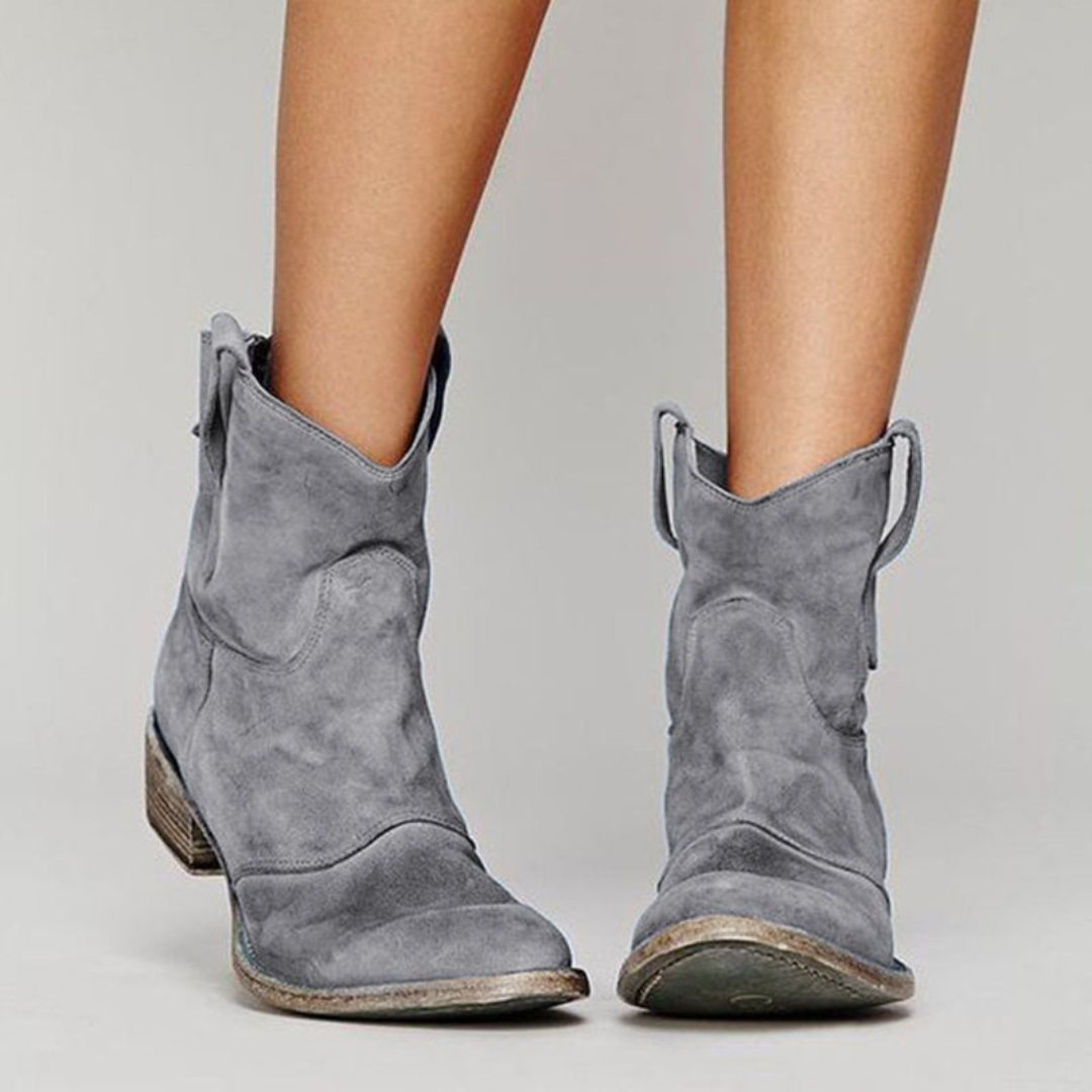 DELIA | BEQUEME STIEFEL MIT BLOCKABSATZ