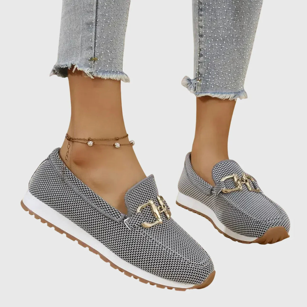 SHARON | ORTHOPÄDISCHE SPORT-SNEAKER IM LOAFER-STIL