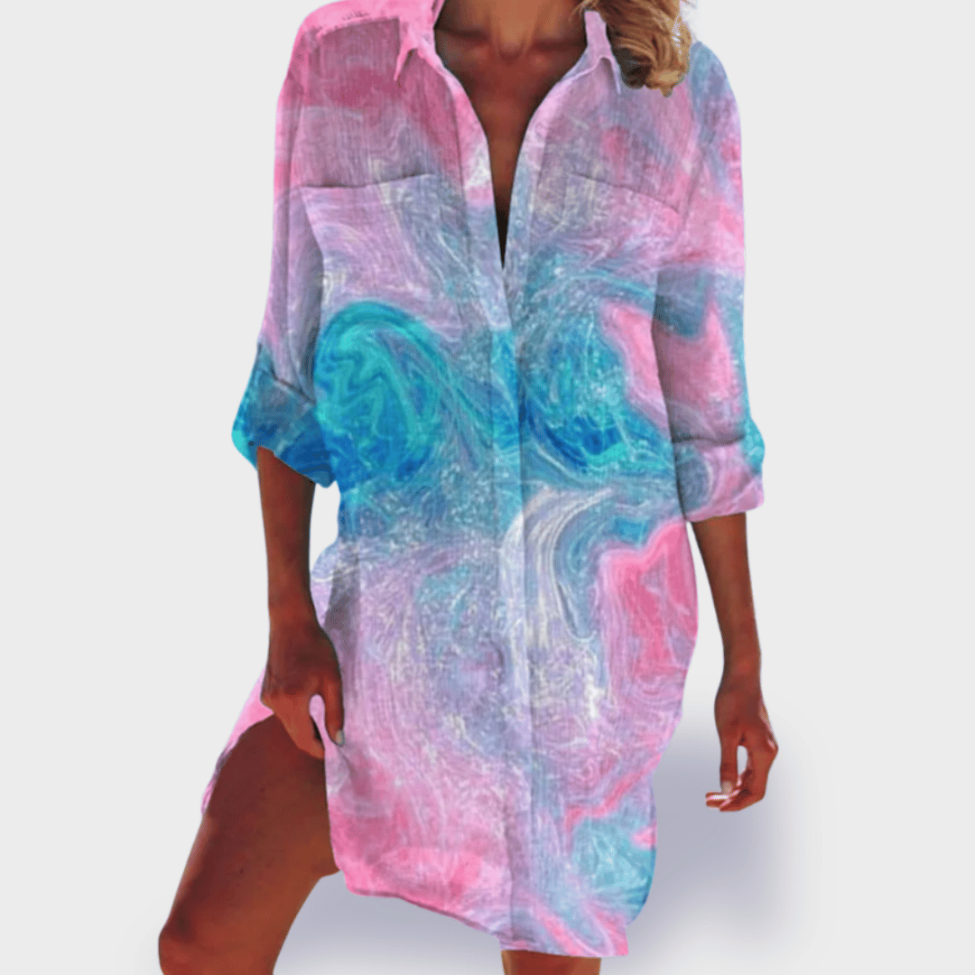 BRIGITTE | BUNTER UND LEICHTER SOMMERKLEID
