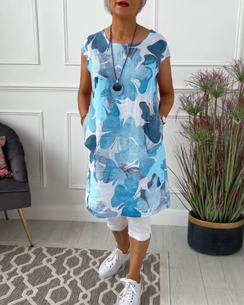 ANDREA | LÄSSIGES BLUMENKLEID