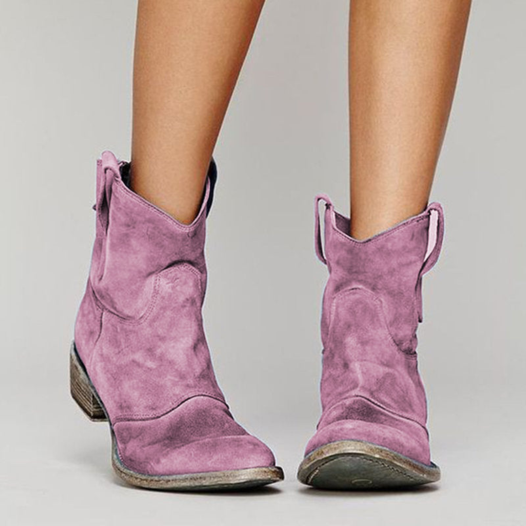 DELIA | BEQUEME STIEFEL MIT BLOCKABSATZ