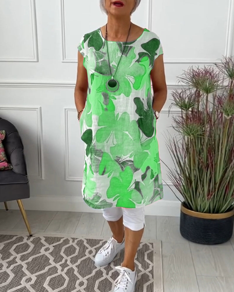 ANDREA | LÄSSIGES BLUMENKLEID