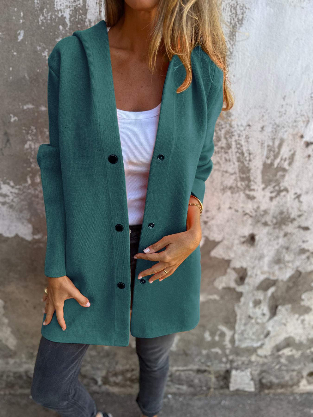 LAURA | GEMÜTLICHE KNOPFJACKE