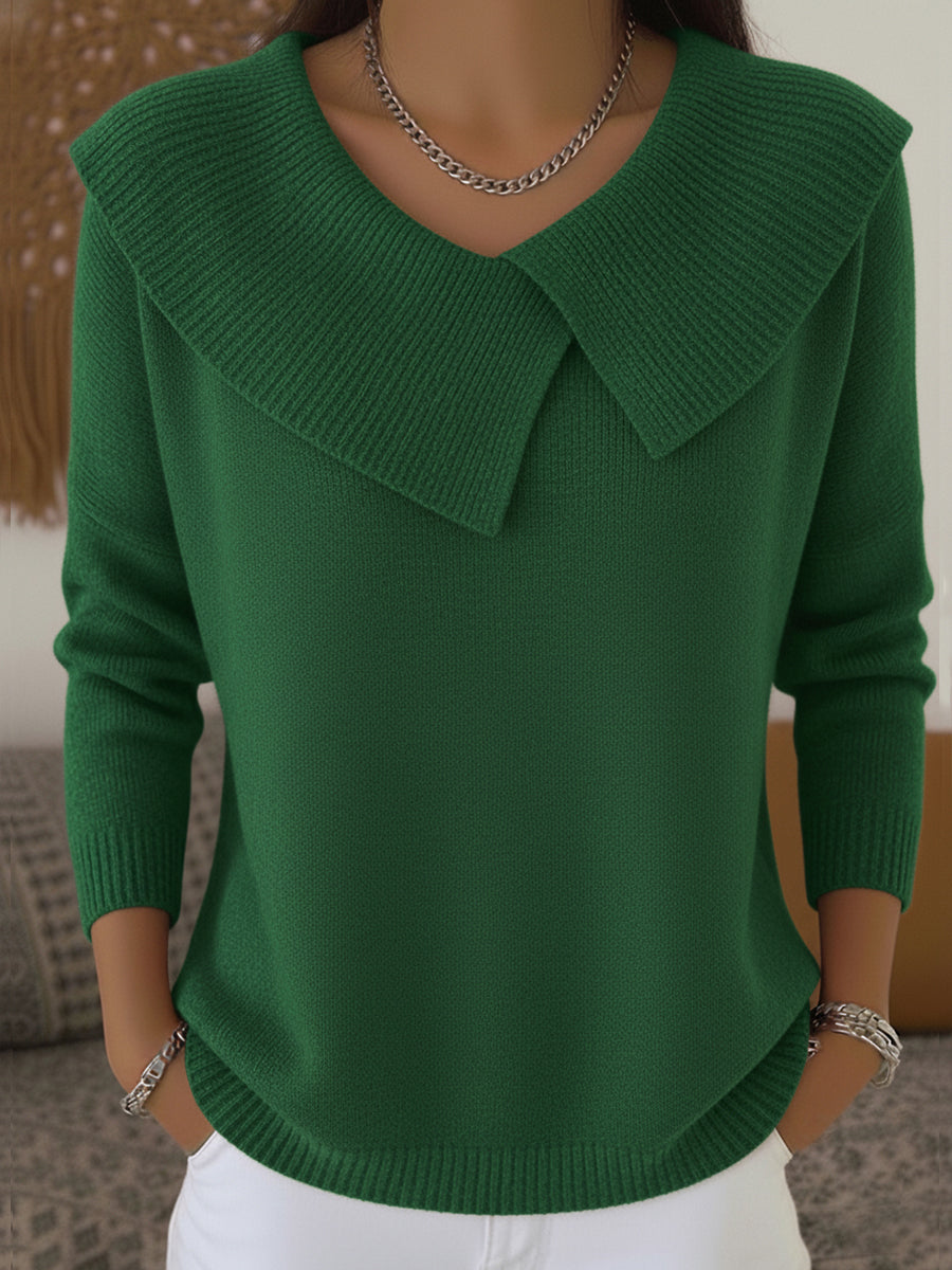 SUNNORA | WARMER PULLOVER MIT WEICHEM KRAGEN