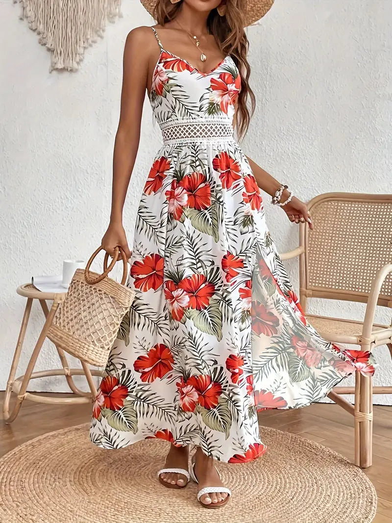 INGRID | SOMMERKLEID MIT BLUMENPRINT