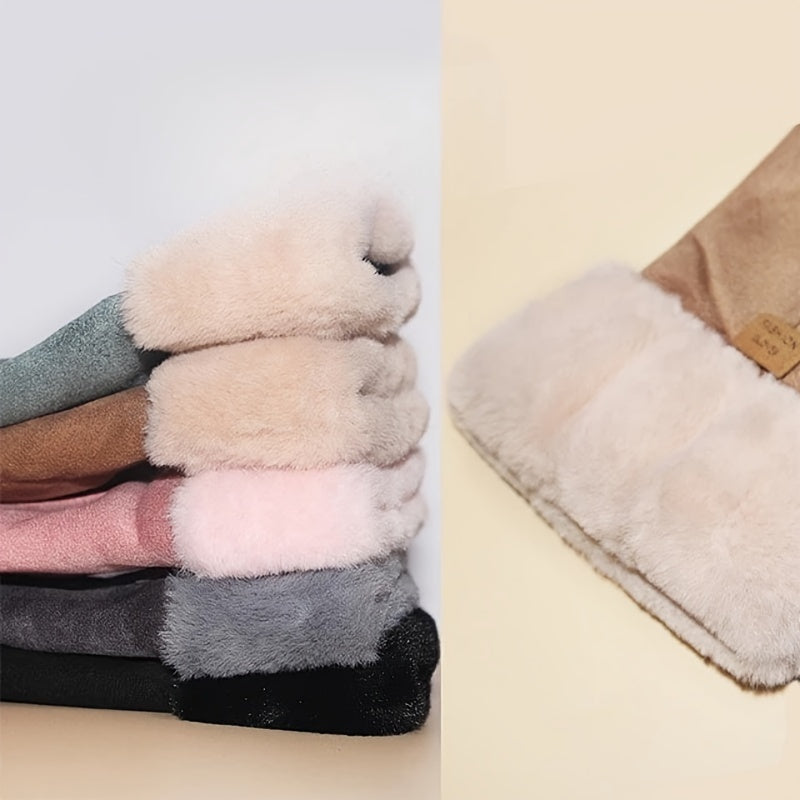 PRISCILLA | WINTERHANDSCHUHE MIT FELLFUTTER