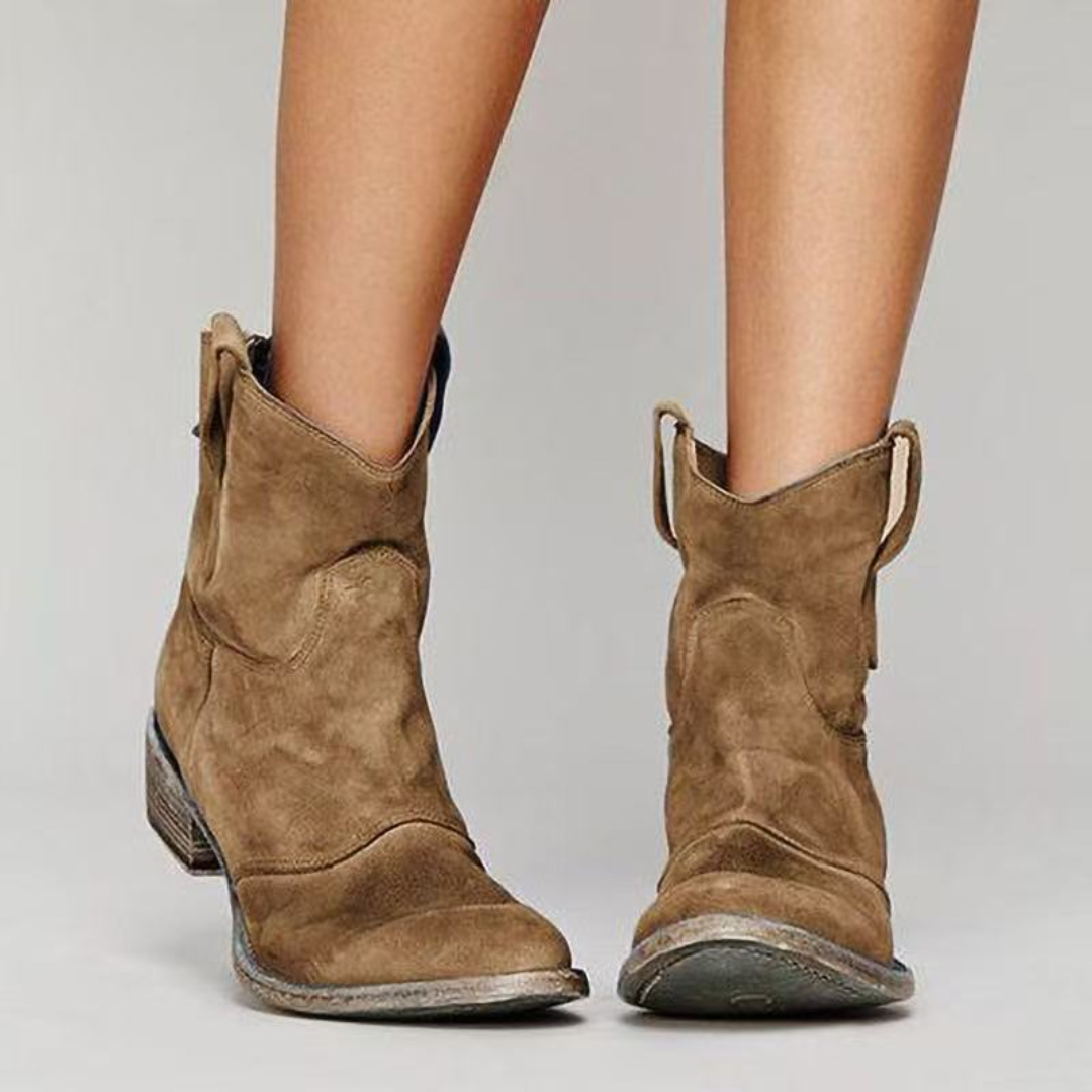 DELIA | BEQUEME STIEFEL MIT BLOCKABSATZ