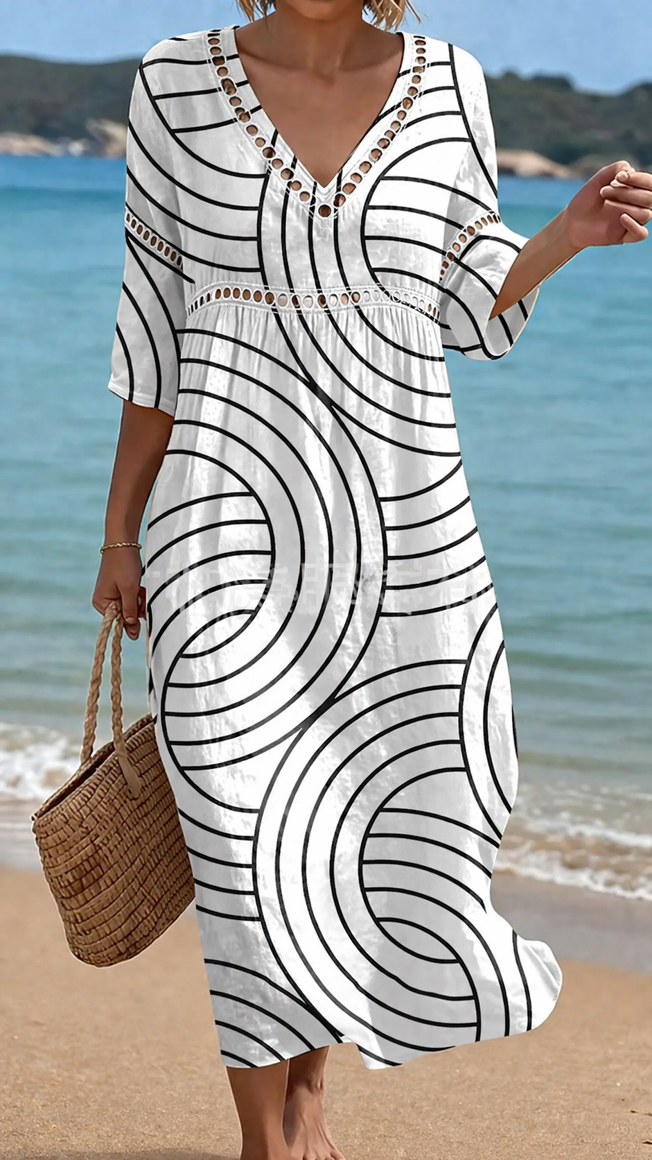 LOTTIE | MODERN LINES STRANDKLEID