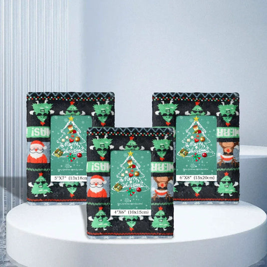FESTORA | WEIHNACHTS-FOTORAHMEN-SET ZUM AUSDRUCKEN