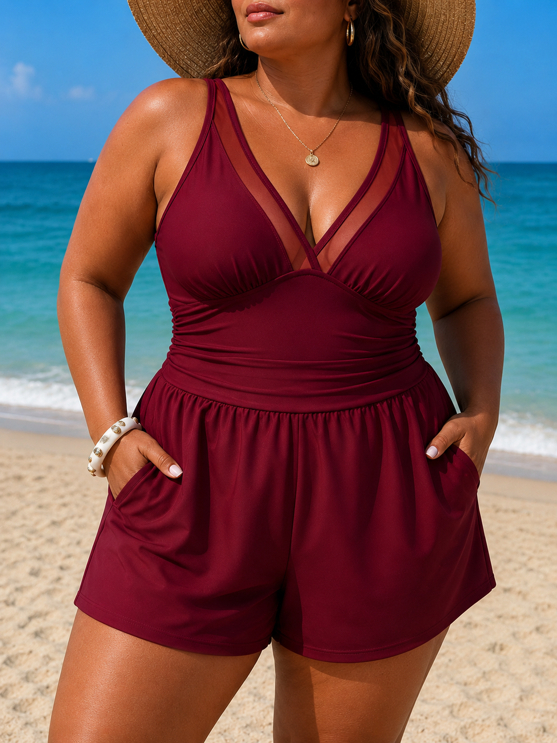 CHARLOTTE | ELEGANTES SEABREEZE-SCHWIMMKLEID IN ÜBERGRÖSSE