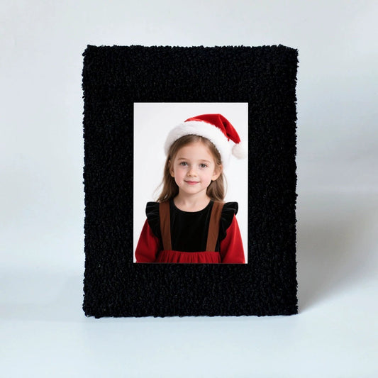 NOIRELLE | BILDERRAHMEN AUS SCHWARZEM BOUCLÉ