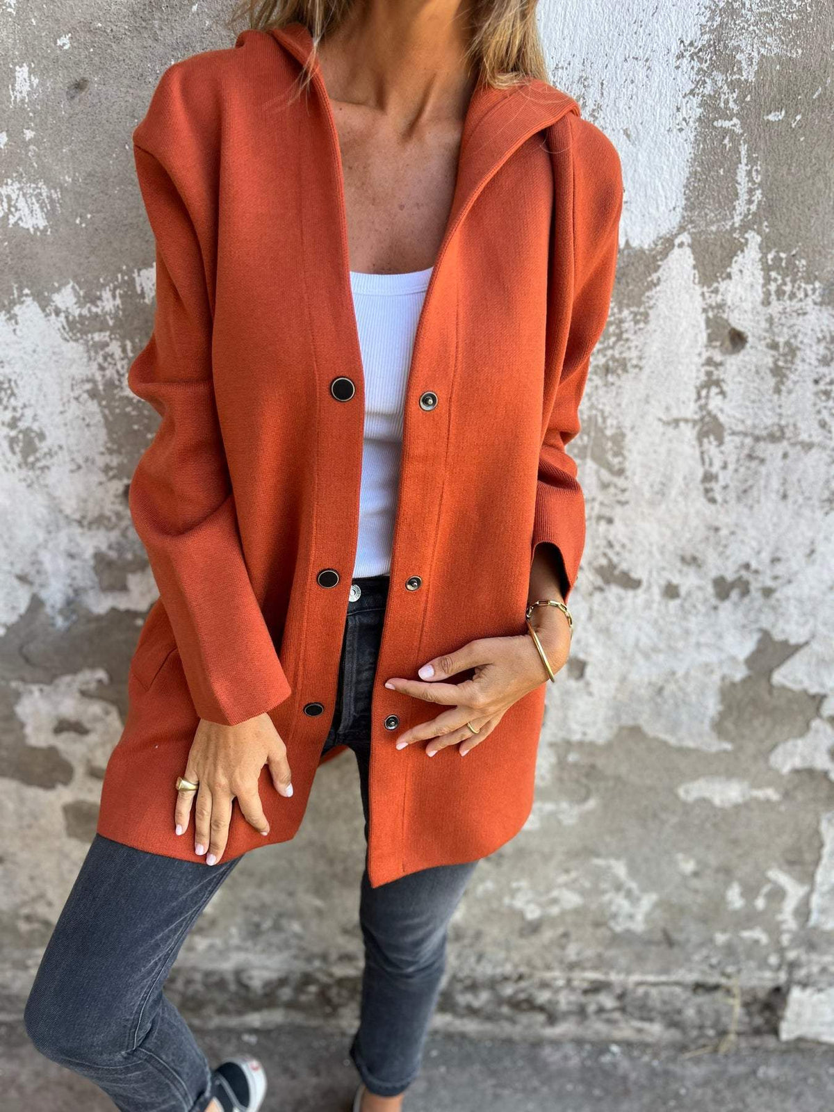LAURA | GEMÜTLICHE KNOPFJACKE