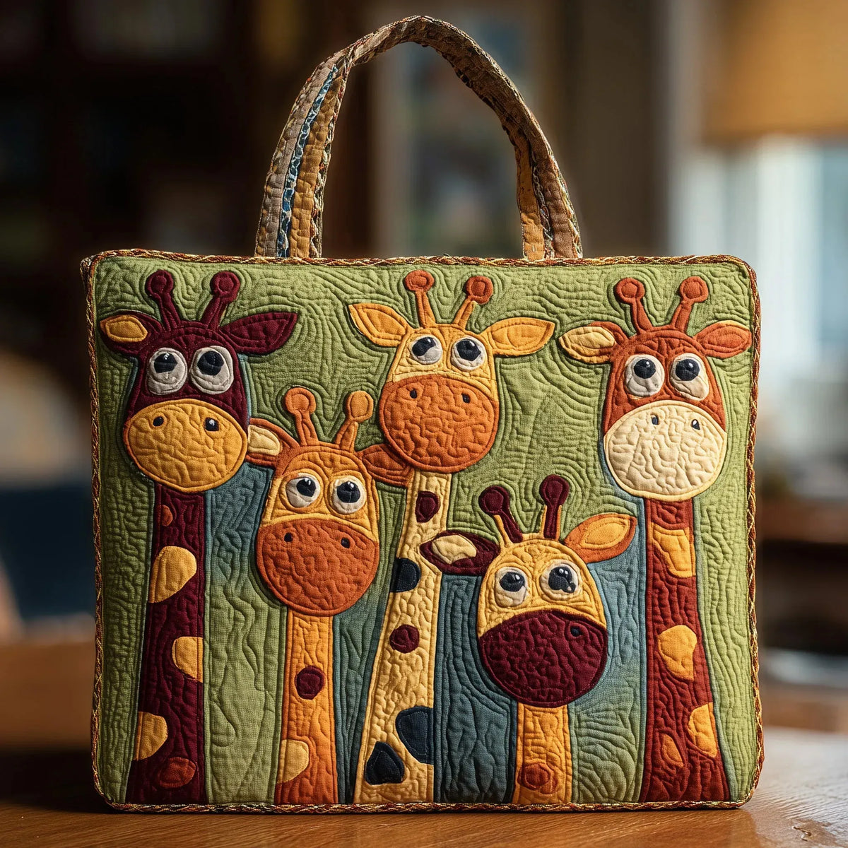AMELIA | GEPOLSTERTE TASCHE MIT GIRAFFE