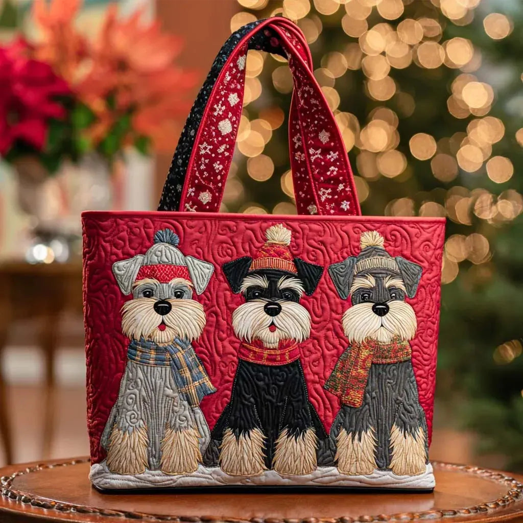 SCARLETT | HANDGEFERTIGTE SCHNAUZER-TASCHE