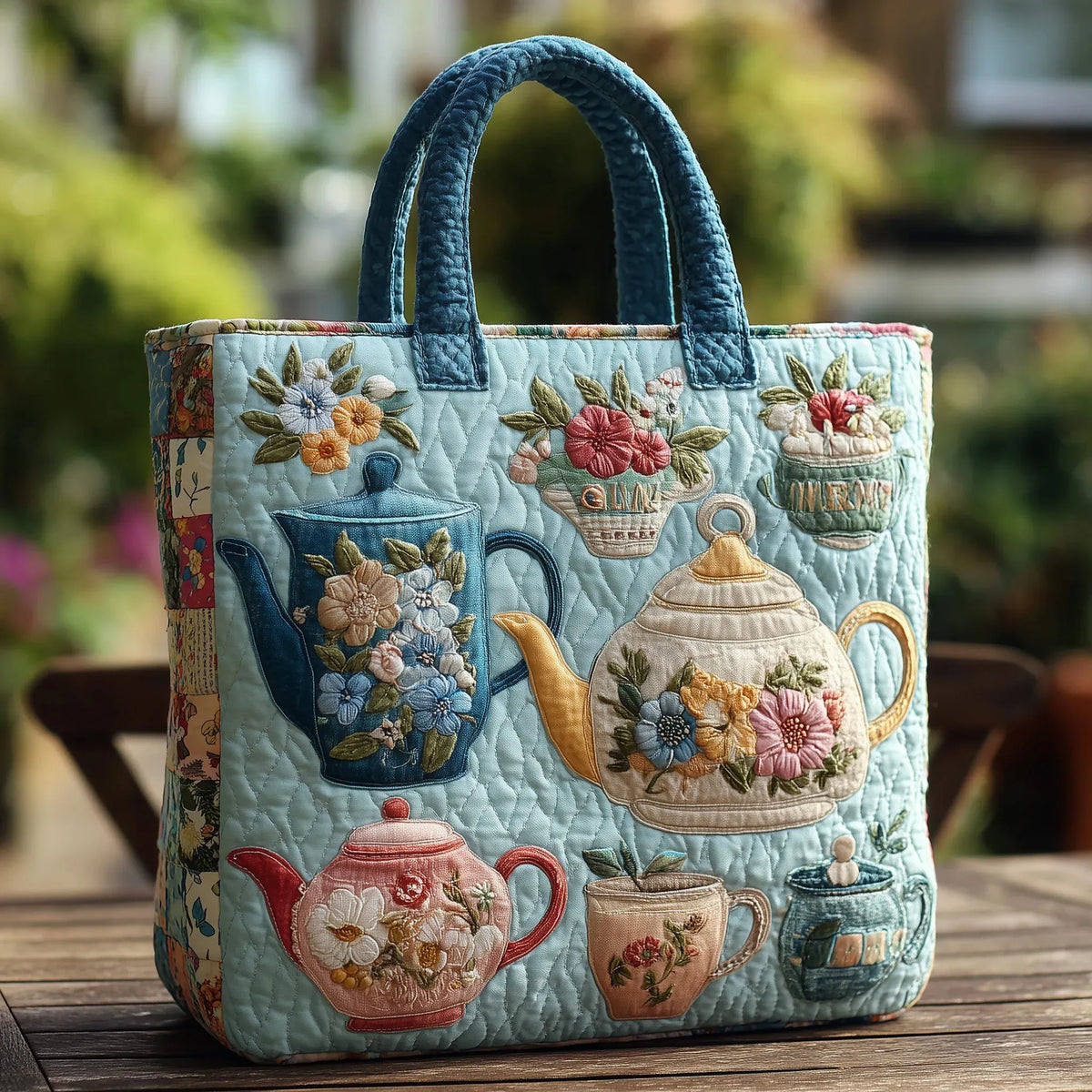 ELLA | TASCHE MIT BLUMENMUSTER