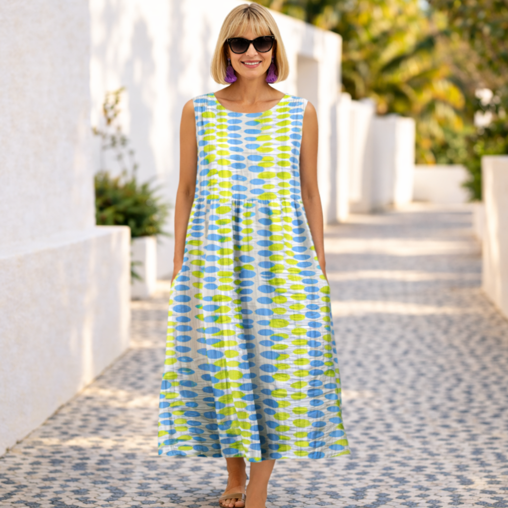 KATE | MIDI-KLEID - MÜHELOSE BEQUEMLICHKEIT