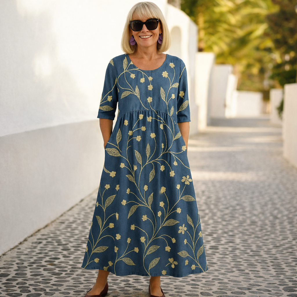 LILY | MIDI-KLEID – MÜHELOSER KOMFORT