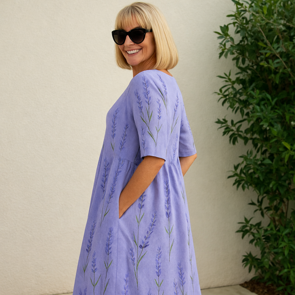 LILY | MIDI-KLEID – MÜHELOSER KOMFORT