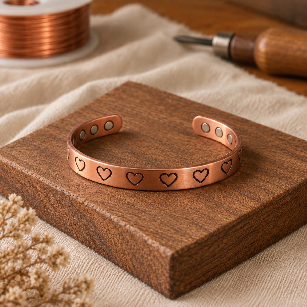 HARPER | HEARTH KUPFERARMBAND