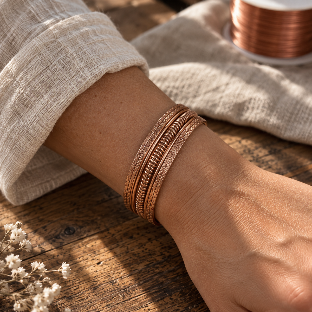 ALICE | SERENITY KUPFERARMBAND