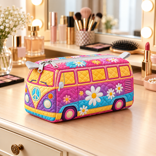 DAISYROVE | PASTEL DAISY CAMPER KOSMETIKTASCHE