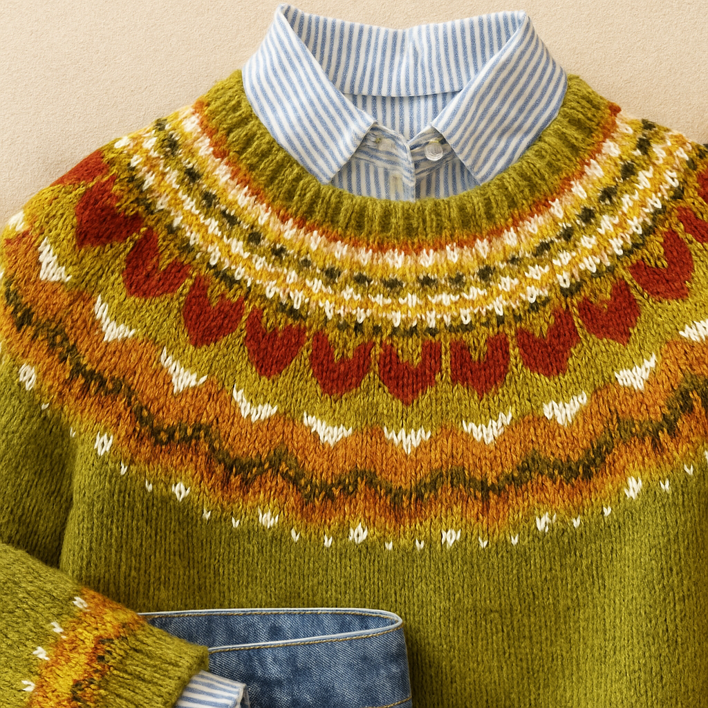 ARDENT | KLASSISCHER VINTAGE-STRICKPULLOVER