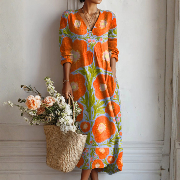CLAIRE | VERZAUBERTES BLUMENKLEID