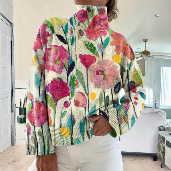 ELIZA | GEMÜTLICHER VINTAGE-ROLLKRAGENPULLOVER