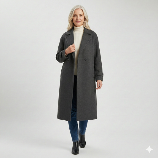 PAMINA | LANGER LUXUSMANTEL