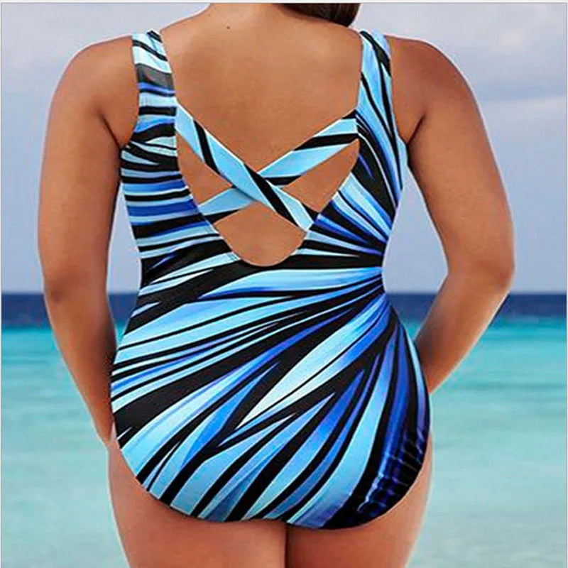 LINA | IHR GESTREIFTER PUSH-UP-MONOKINI FÜR EINEN FEMININEN SOMMERLOOK