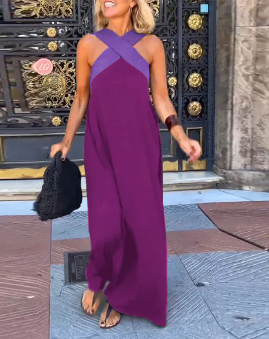 DELPHINE | KLEID MIT GEKREUZTEM SCHNITT