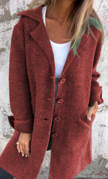 ROSAMUNDA | ELEGANTES STRICKMANTEL-COAT