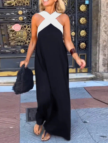 DELPHINE | KLEID MIT GEKREUZTEM SCHNITT