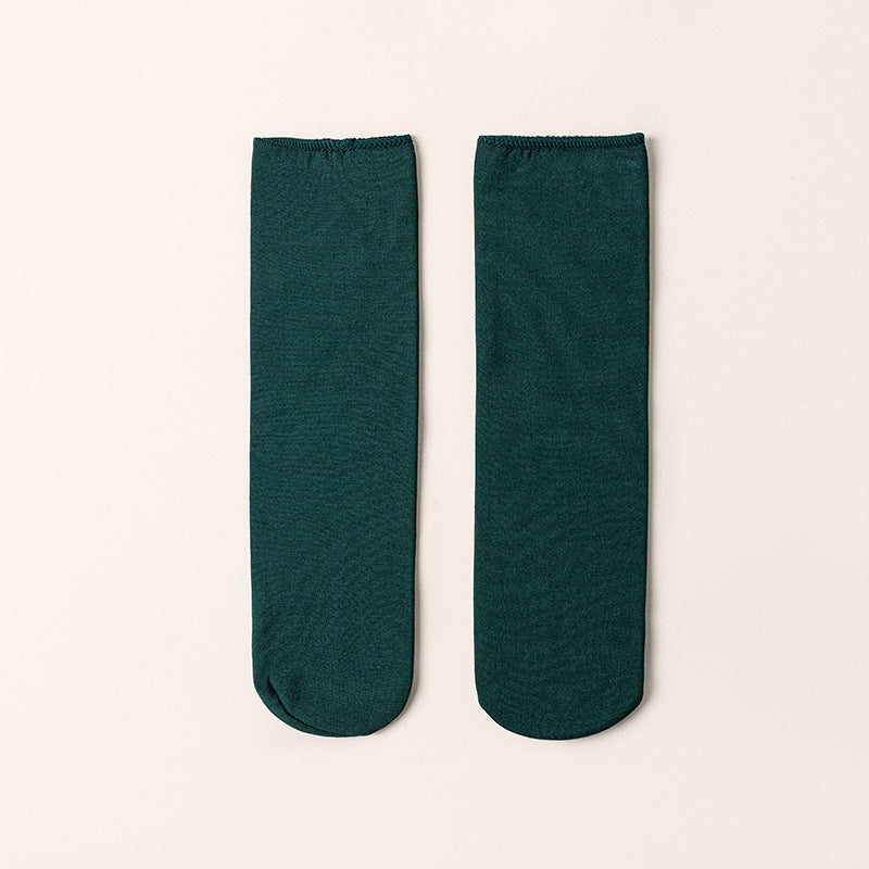 WÄRMEISOLIERENDE WINTERSOCKEN MIT FLEECEFUTTER
