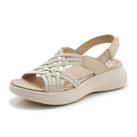 GRACE | GEFLOCHTENE ORTHOPÄDISCHE SANDALEN MIT POLSTERUNG