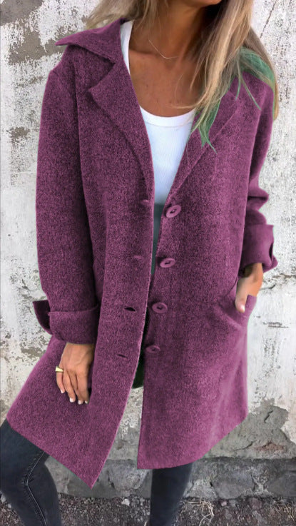 ROSAMUNDA | ELEGANTES STRICKMANTEL-COAT