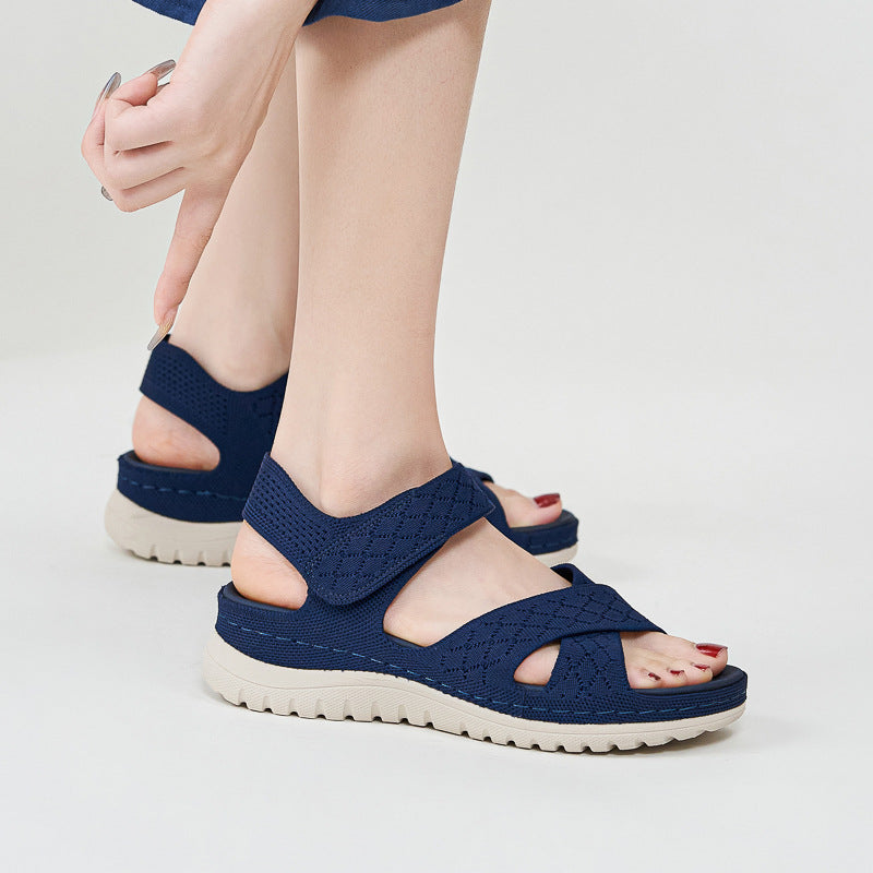 HAZEL | ATMUNGSAKTIVE ORTHOPÄDISCHE STRICK-SANDALEN
