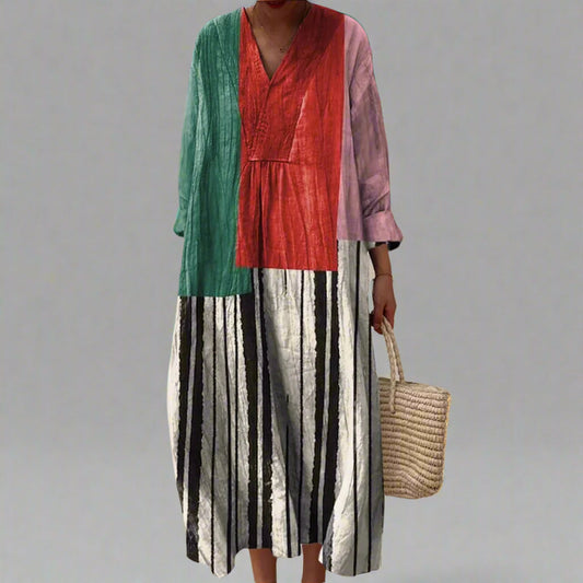 HARPER | ELEGANTES GEOMETRISCHES KLEID