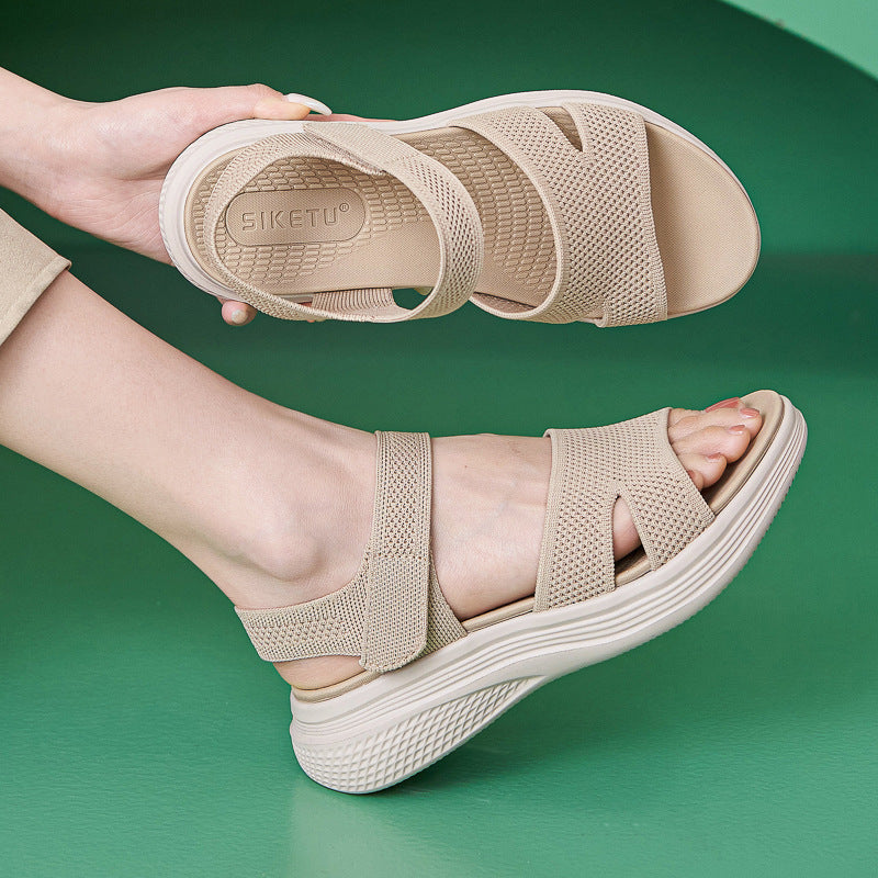AMELIA | ORTHOPÄDISCHE SANDALEN MIT GEFÜTTERTEM MESH