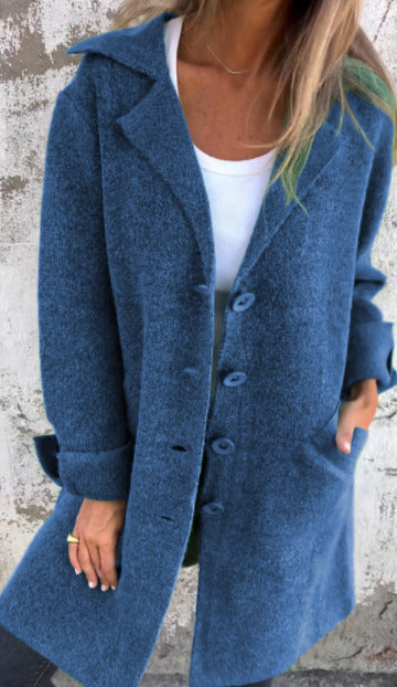 ROSAMUNDA | ELEGANTES STRICKMANTEL-COAT