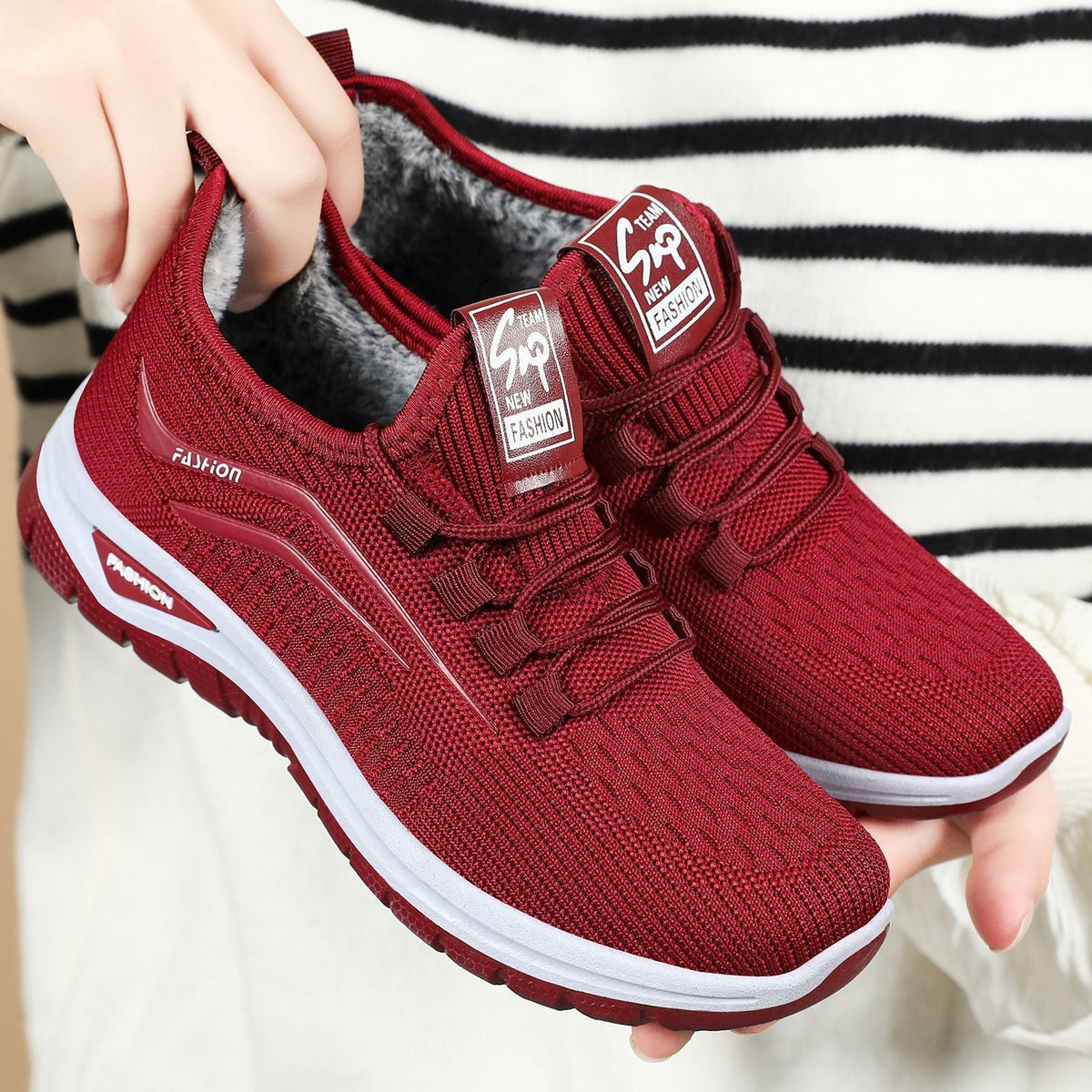 DIANA | RUTSCHFESTE WINTER-TRAINERSCHUHE