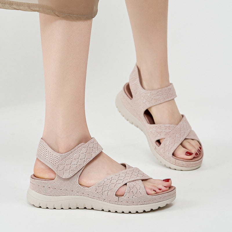 HAZEL | ATMUNGSAKTIVE ORTHOPÄDISCHE STRICK-SANDALEN